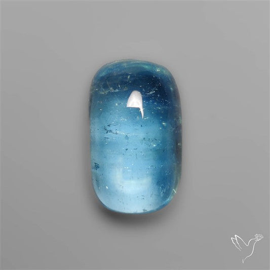 Aquamarine Cabochon High Grade Gemmy