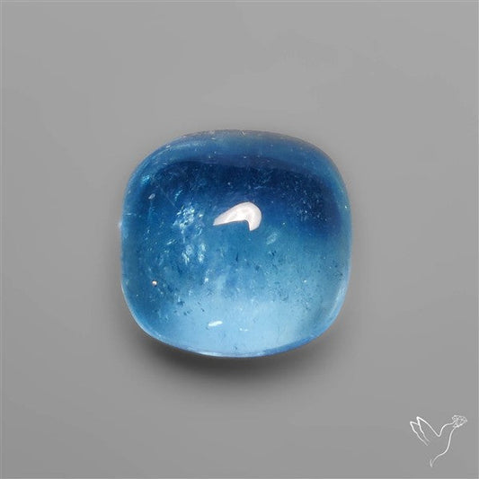 Aquamarine Cabochon High Grade Gemmy