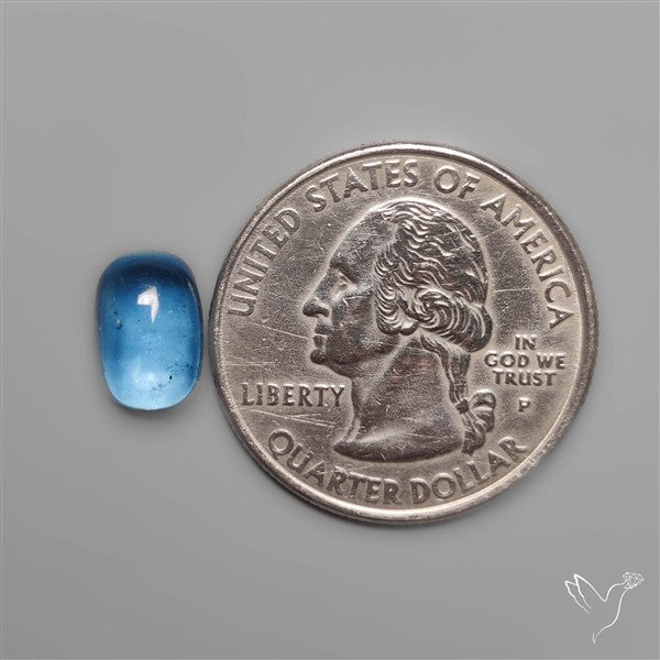 Aquamarine Cabochon High Grade Gemmy
