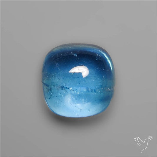 Aquamarine Cabochon High Grade Gemmy