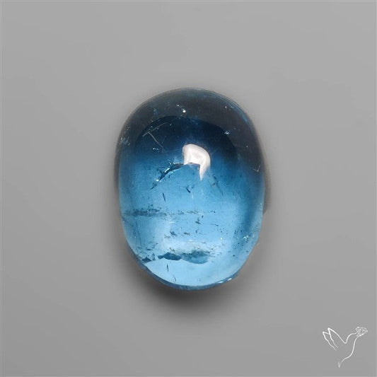 Aquamarine Cabochon High Grade Gemmy