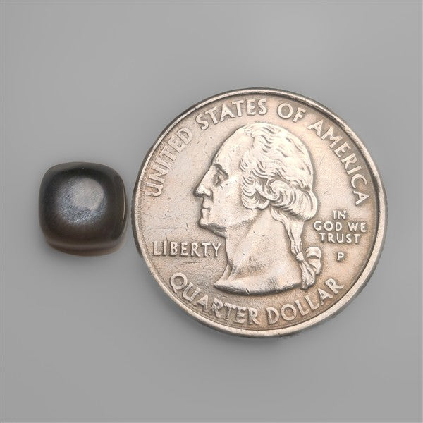 Dark Black Moonstone Cabochon Healing Stone