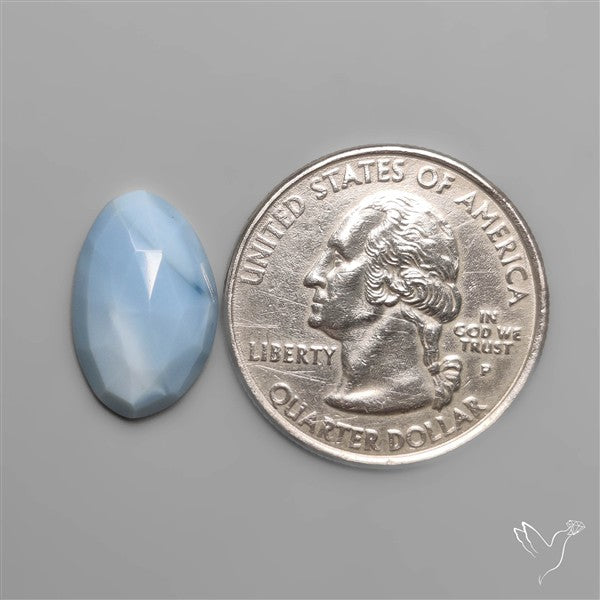 Rose Cut Owyhee Blue Opal