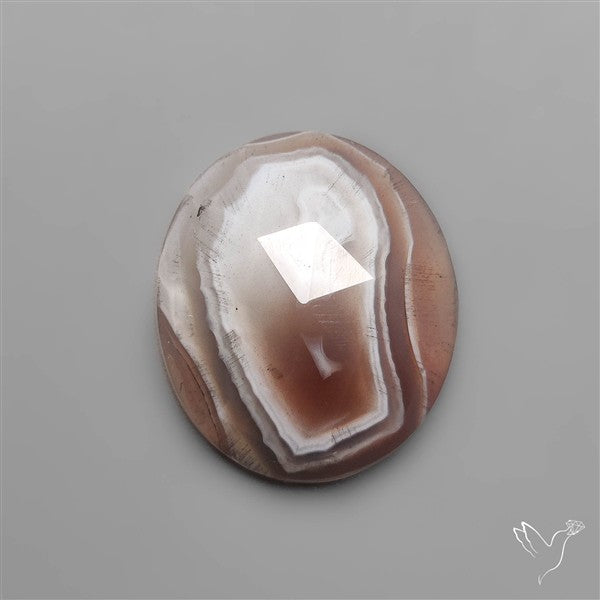 Rose Cut Botswana Agate