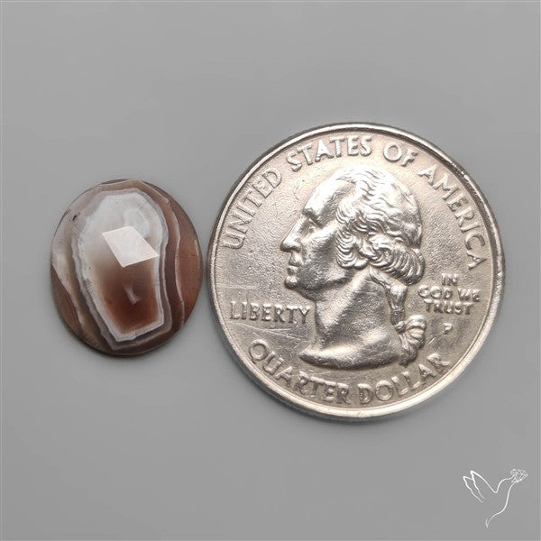 Rose Cut Botswana Agate