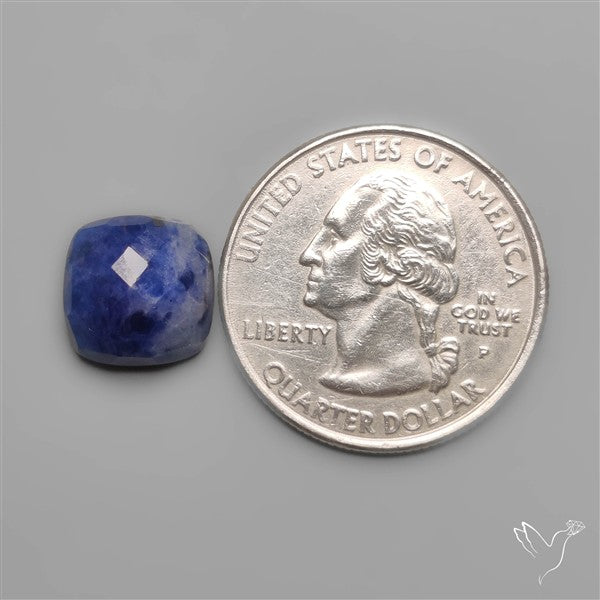 Checkerboard Cut Sodalite