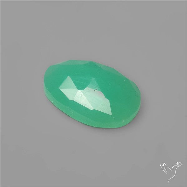Rose Cut Gemmy Chrysoprase