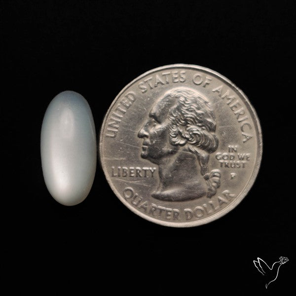 White Moonstone Cabochon