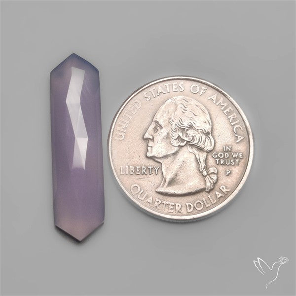 Rose Cut Namibian Chalcedony