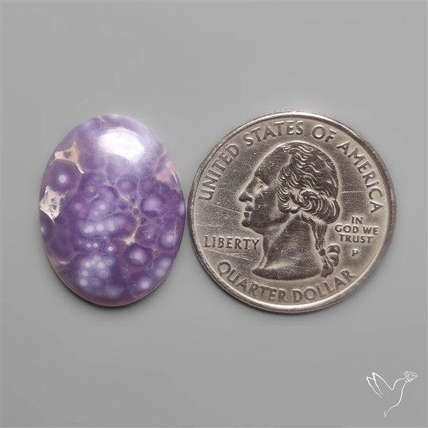 Grape Agate Cabochon