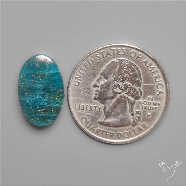 Neon Apatite Cabochon