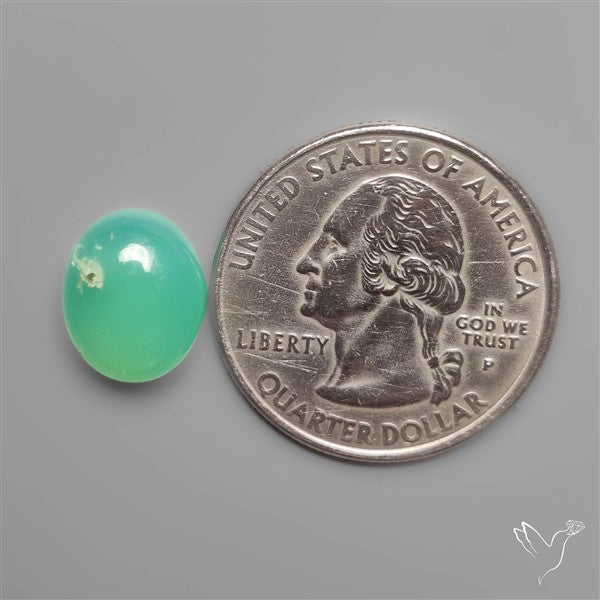 Gemmy Chrysoprase Cabochon