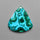 Chrysocolla In Malachite Cabochon