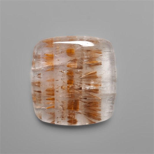 Cacoxenite in Quartz Cabochon
