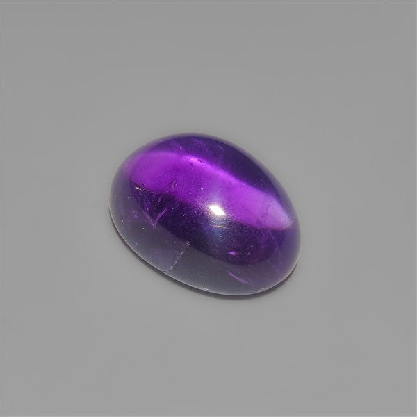 Gemmy Amethyst Cabochon Deep Natural Violet Color