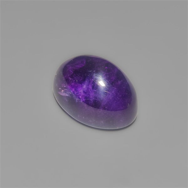 Gemmy Amethyst Cabochon Deep Natural Violet Color