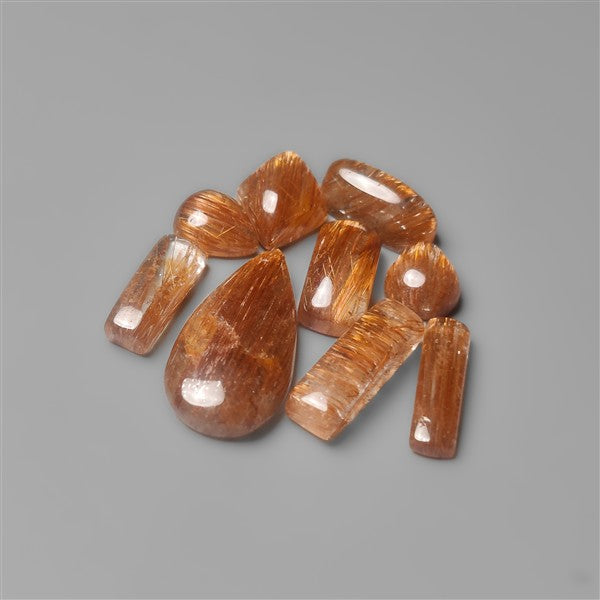 Copper Rutilated Quartz Lot