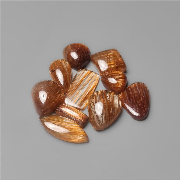 Copper Rutilated Quartz Lot