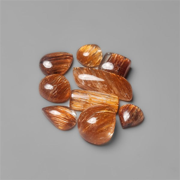 Copper Rutilated Quartz Lot