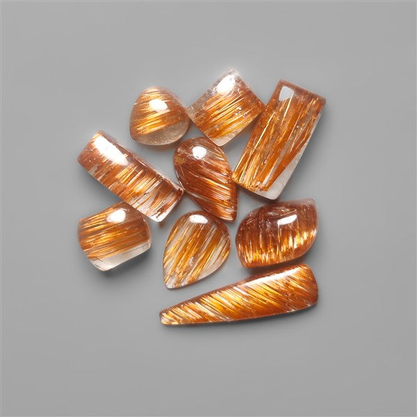 Copper Rutilated Quartz Lot