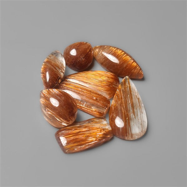Copper Rutilated Quartz Lot