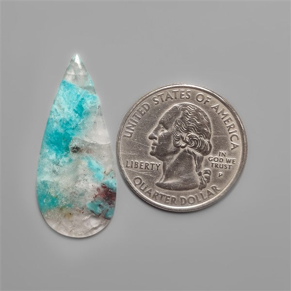 Rare Brazilian Amazonite In Quartz