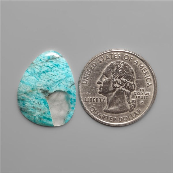 Rare Brazilian Amazonite In Quartz