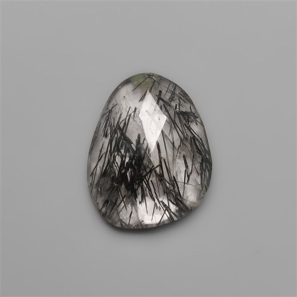Rose Cut Black Rutile Quartz