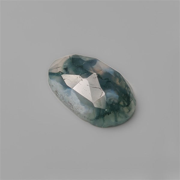 Rose Cut Moss Agate