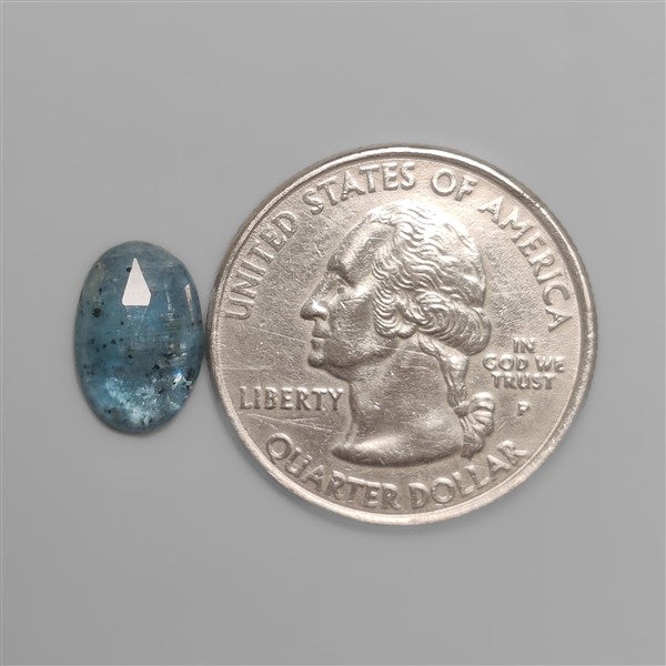 Rose Cut Sky Blue Kyanite