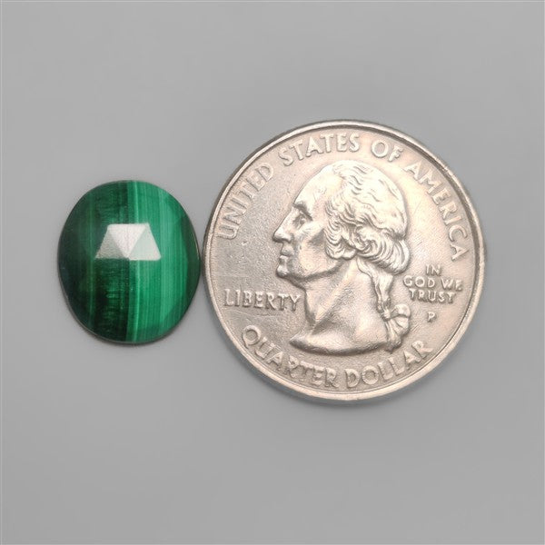Rose Cut Malachite