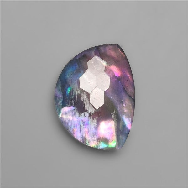 Honeycomb Cut Dichroic Glass Doublet