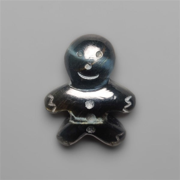Pietersite Gingerbread Boy Carving
