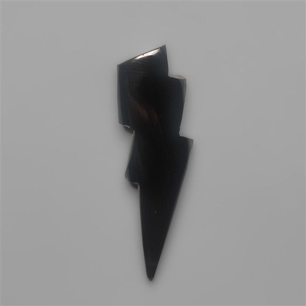 Black Onyx Thunder Bolt Carving
