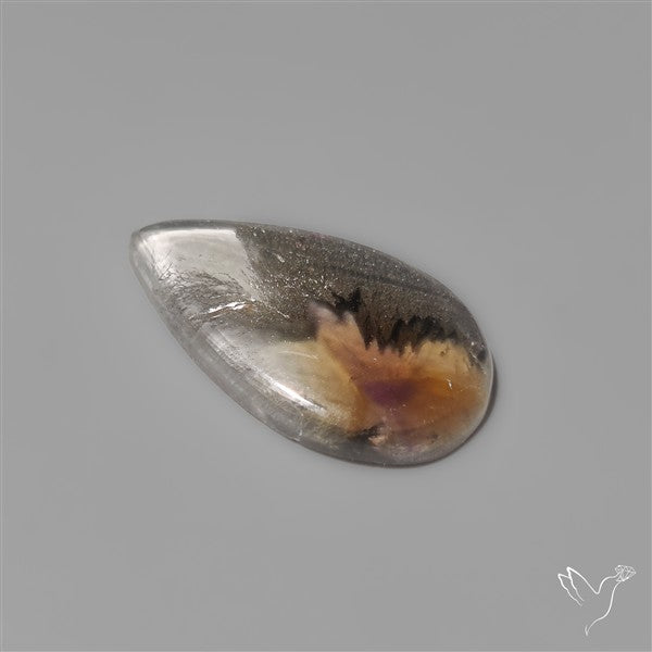 Rare Super Seven Amethyst With Hematite Patterns