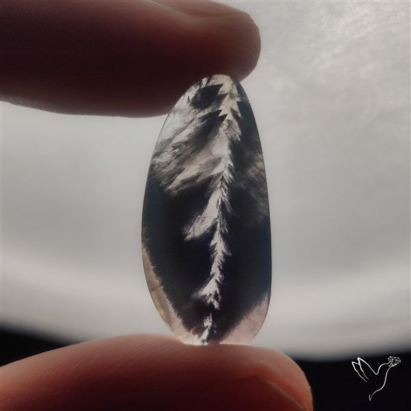 Rare Super Seven Amethyst With Hematite Patterns