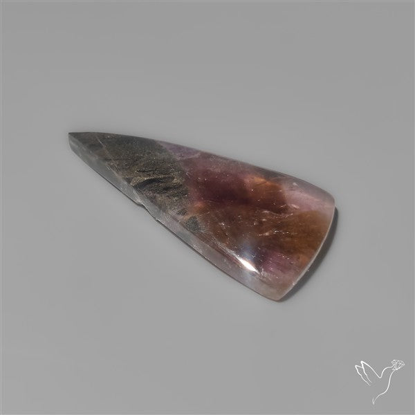 Rare Super Seven Amethyst With Hematite Patterns