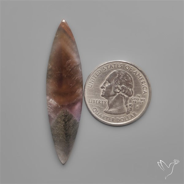 Rare Super Seven Amethyst With Hematite Patterns