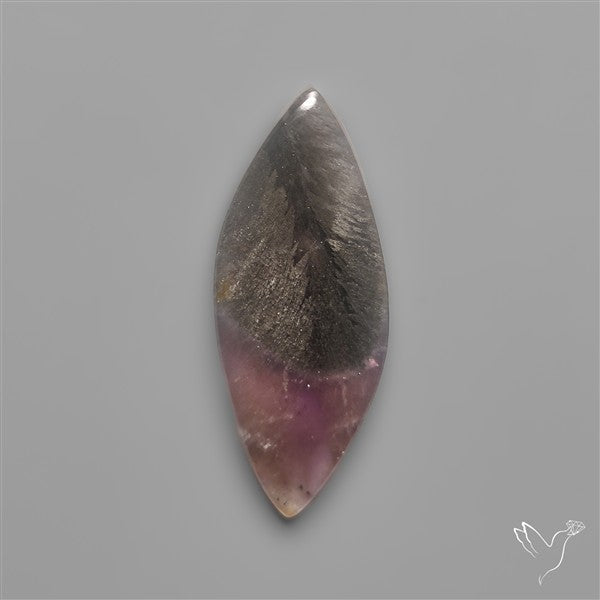 Rare Super Seven Amethyst With Hematite Patterns