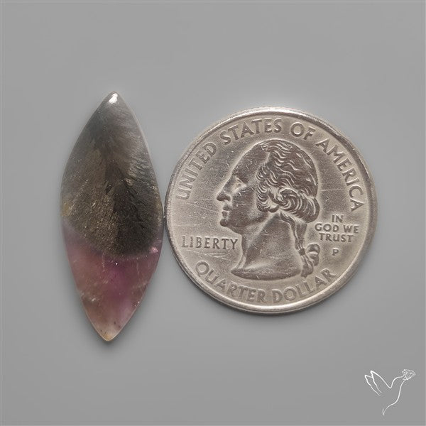 Rare Super Seven Amethyst With Hematite Patterns