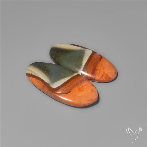 Polychrome Jasper Pair