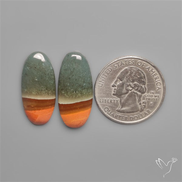 Polychrome Jasper Pair