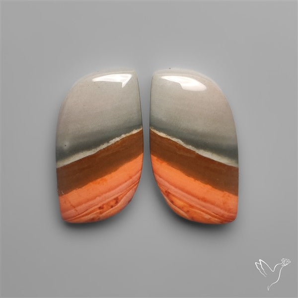 Polychrome Jasper Pair