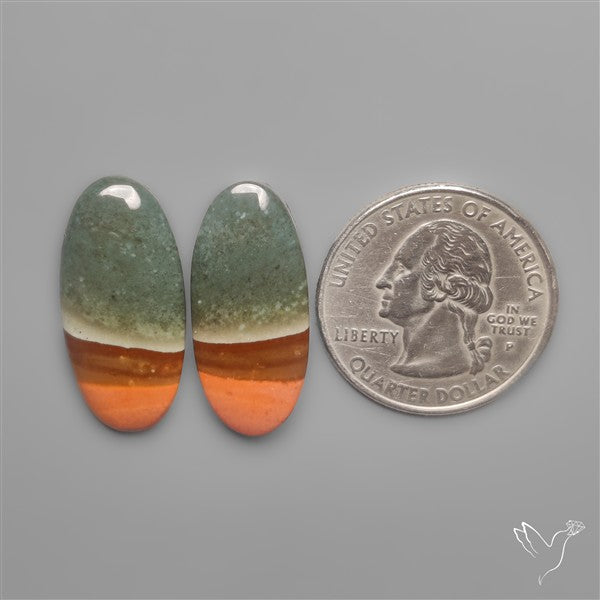 Polychrome Jasper Pair