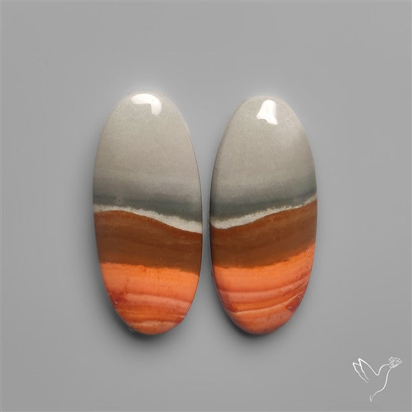 Polychrome Jasper Pair