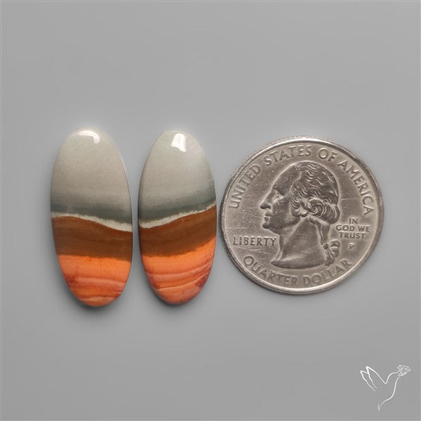 Polychrome Jasper Pair