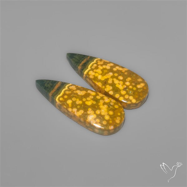 Orbicular Ocean Jaspers Pair