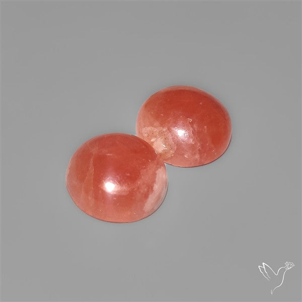 Gemmy Rhodochrosite Pair