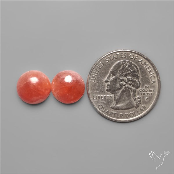 Gemmy Rhodochrosite Pair