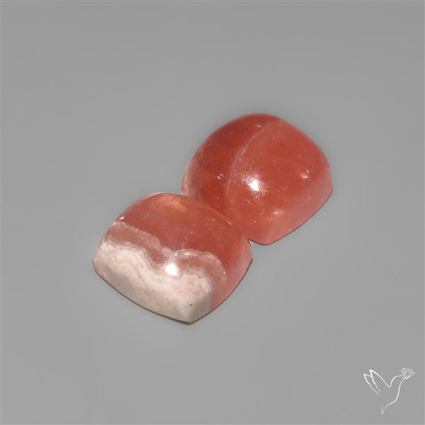 Gemmy Rhodochrosite Pair